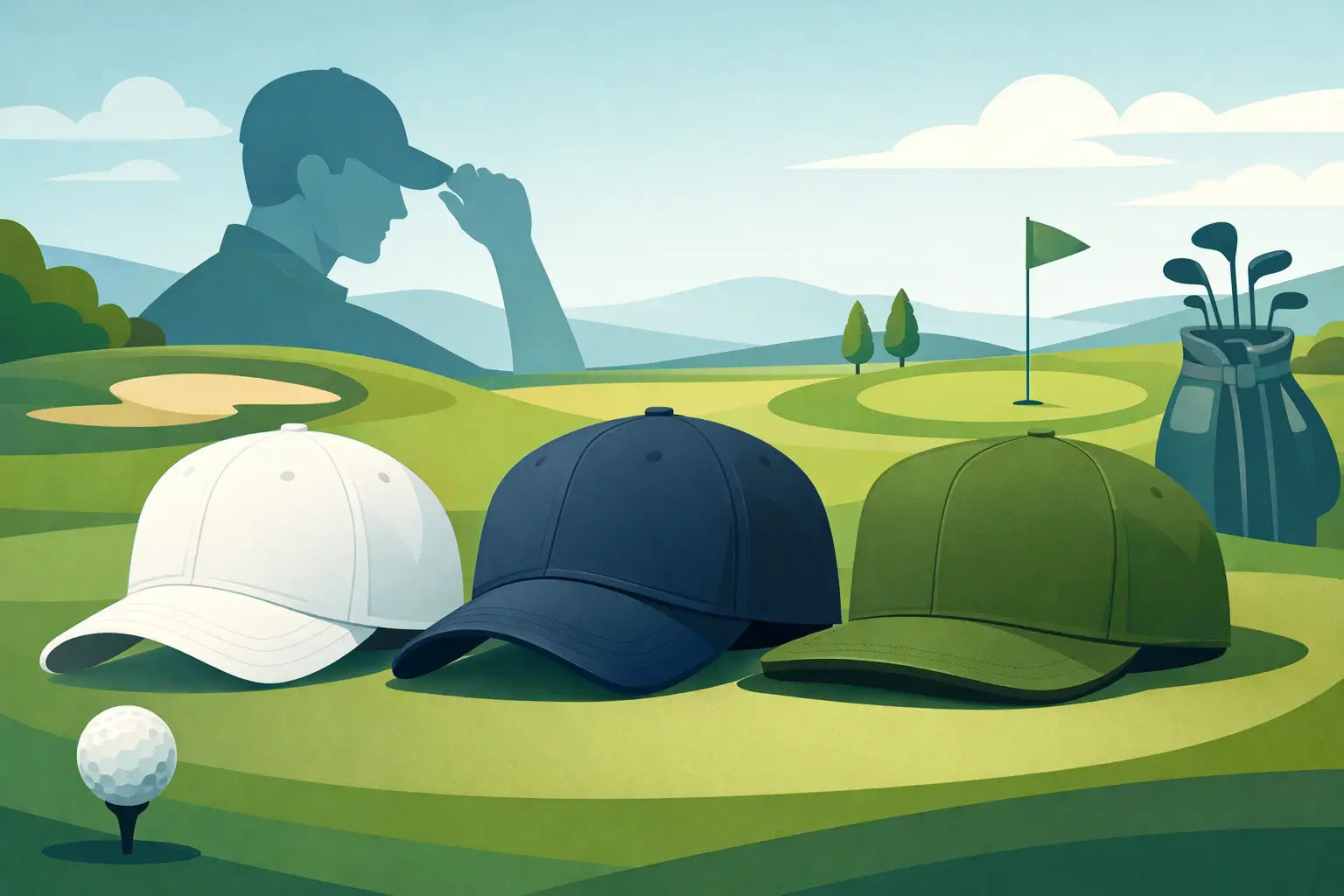 Golfkasket herre - sådan vælger du rigtigt
