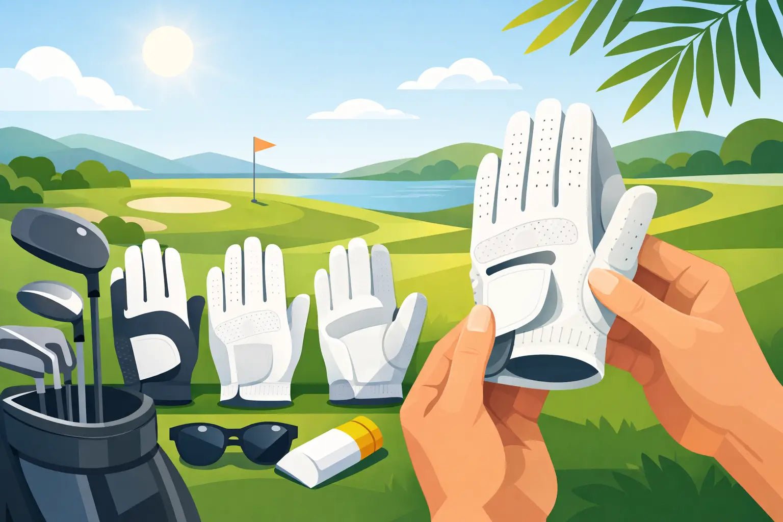 Bedste golfhandske til sommer - sådan vælger du - GolfGodter ApS