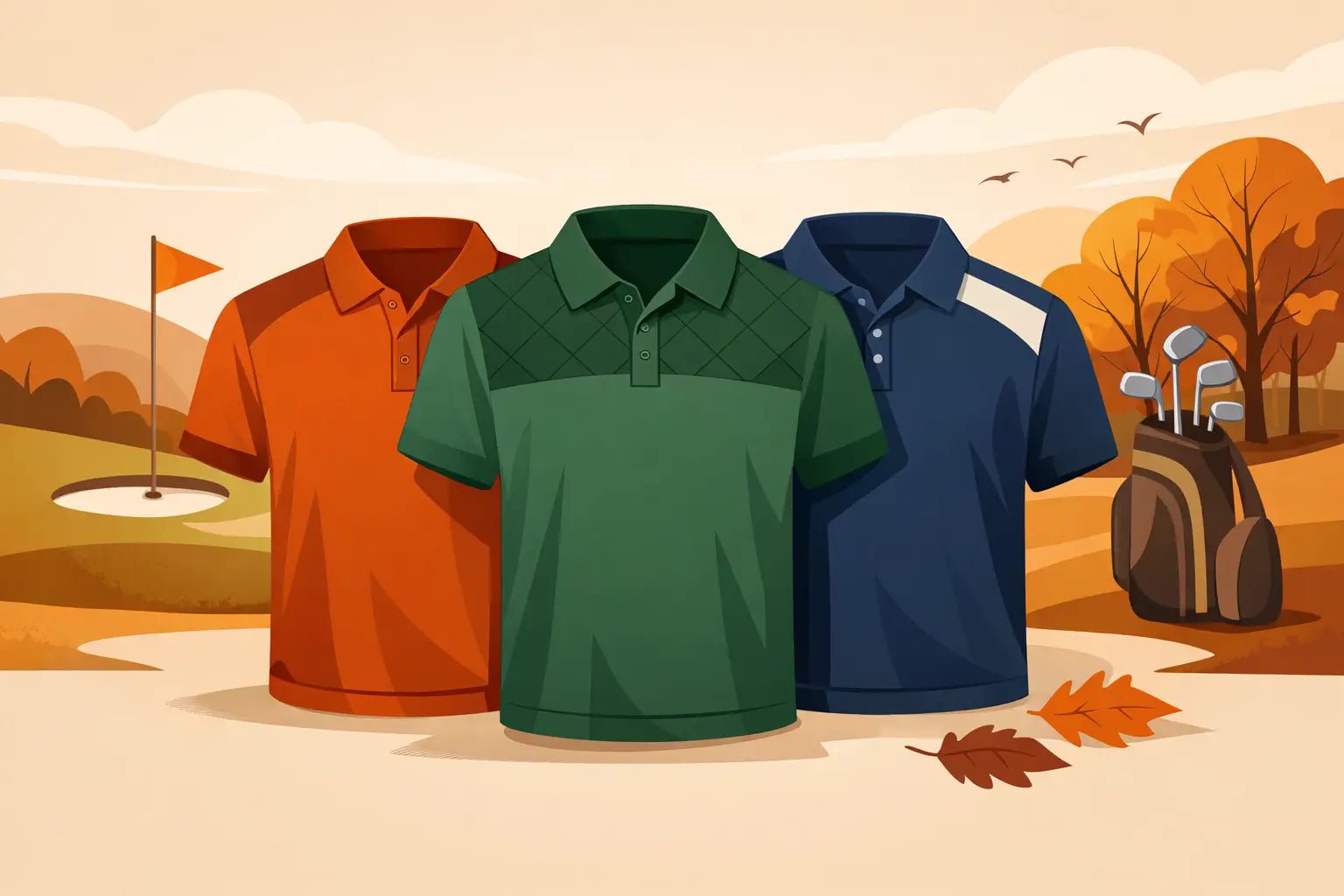 Bedste golfpoloer til efterår - GolfGodter ApS