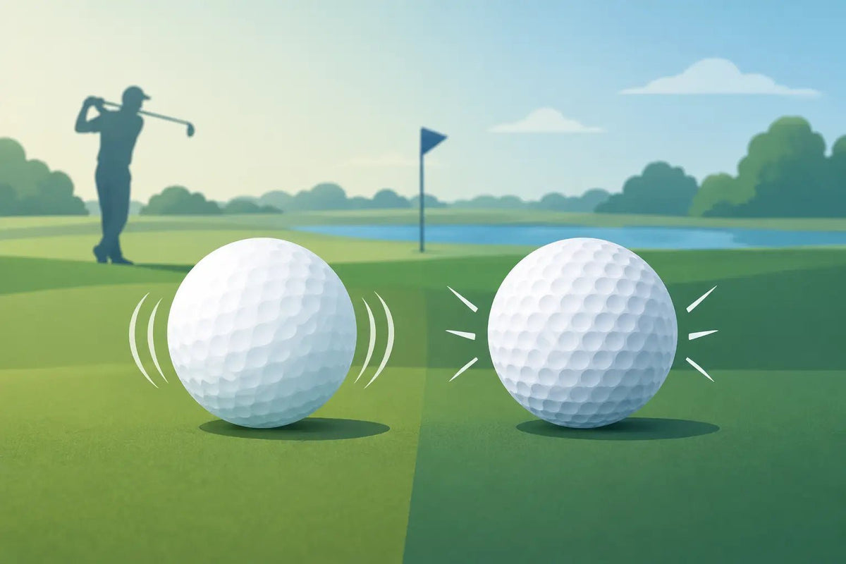 Blød versus hård golfbold - hvad passer til dig? - GolfGodter ApS