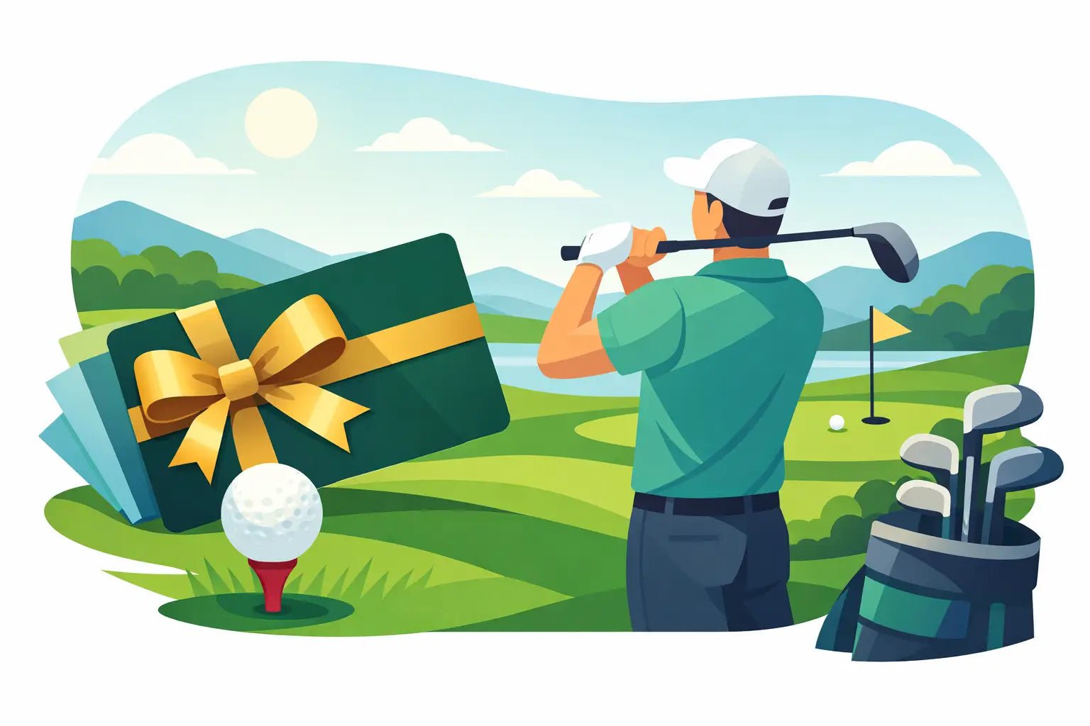 Gavekort til golfspiller - en gave der rammer - GolfGodter ApS