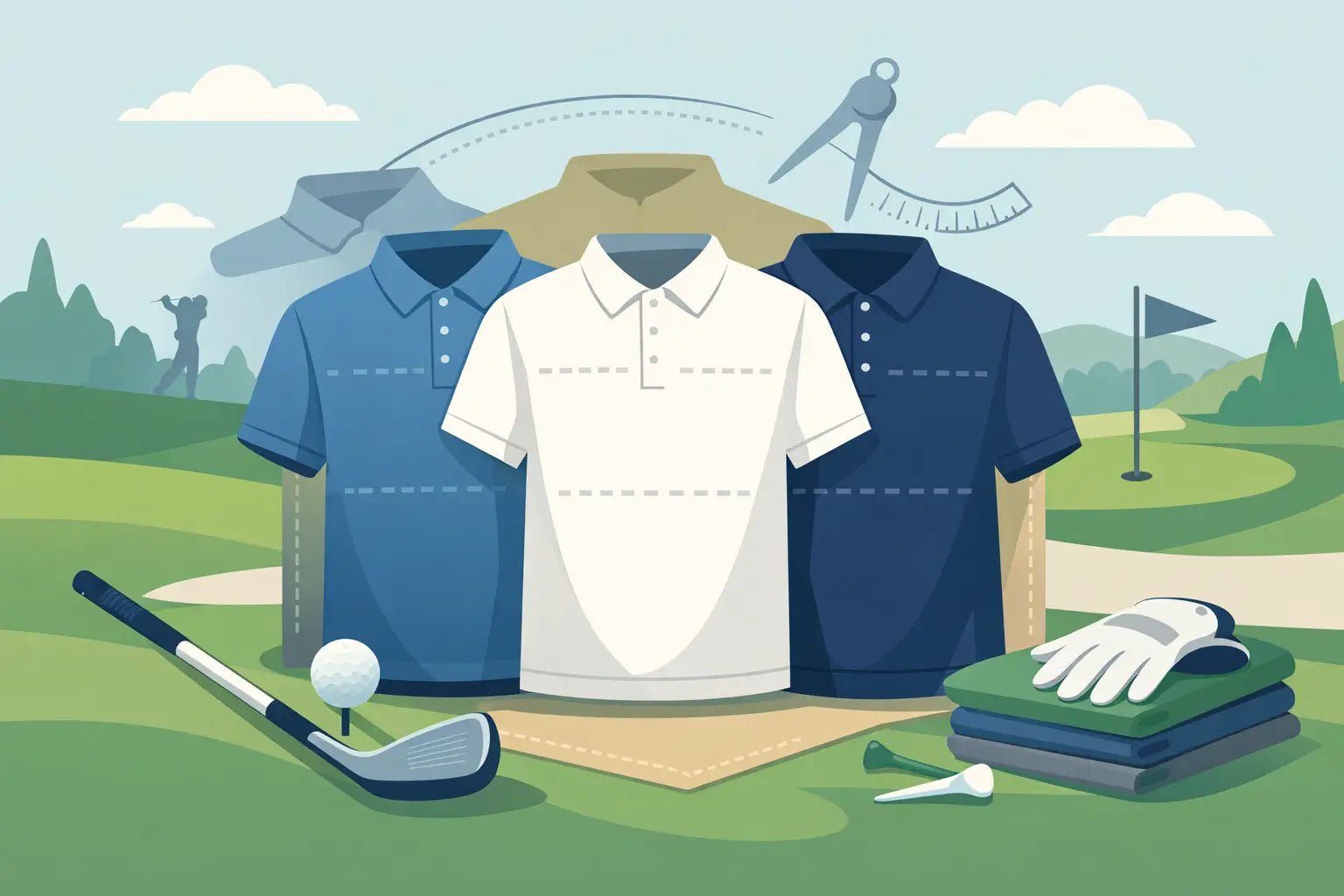 Guide til størrelser i golfpoloer - GolfGodter ApS