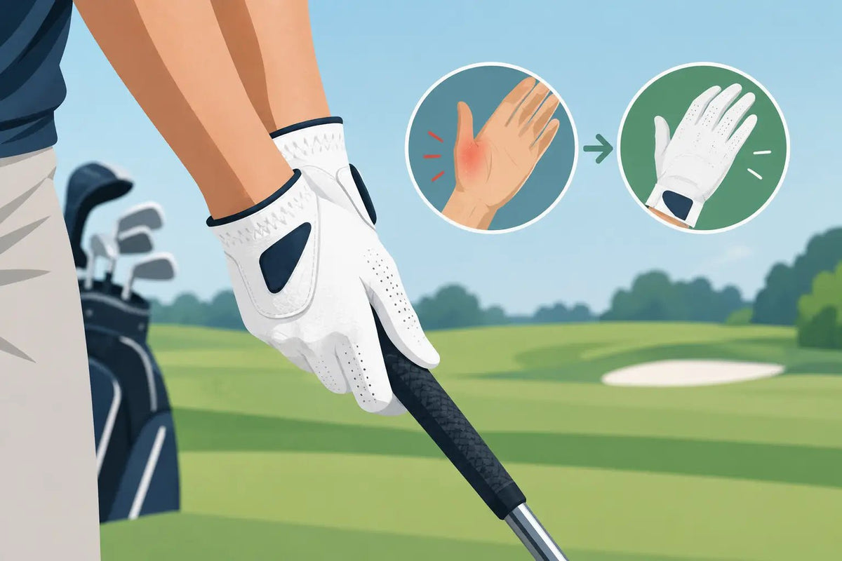 Undgå gnavesår med korrekt golfhandske - GolfGodter ApS