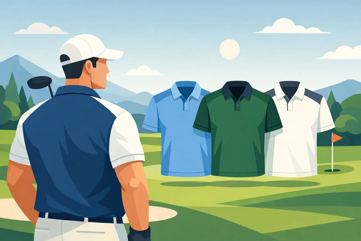 Bedste golfpoloer til brede skuldre uden stram pasform - GolfGodter ApS