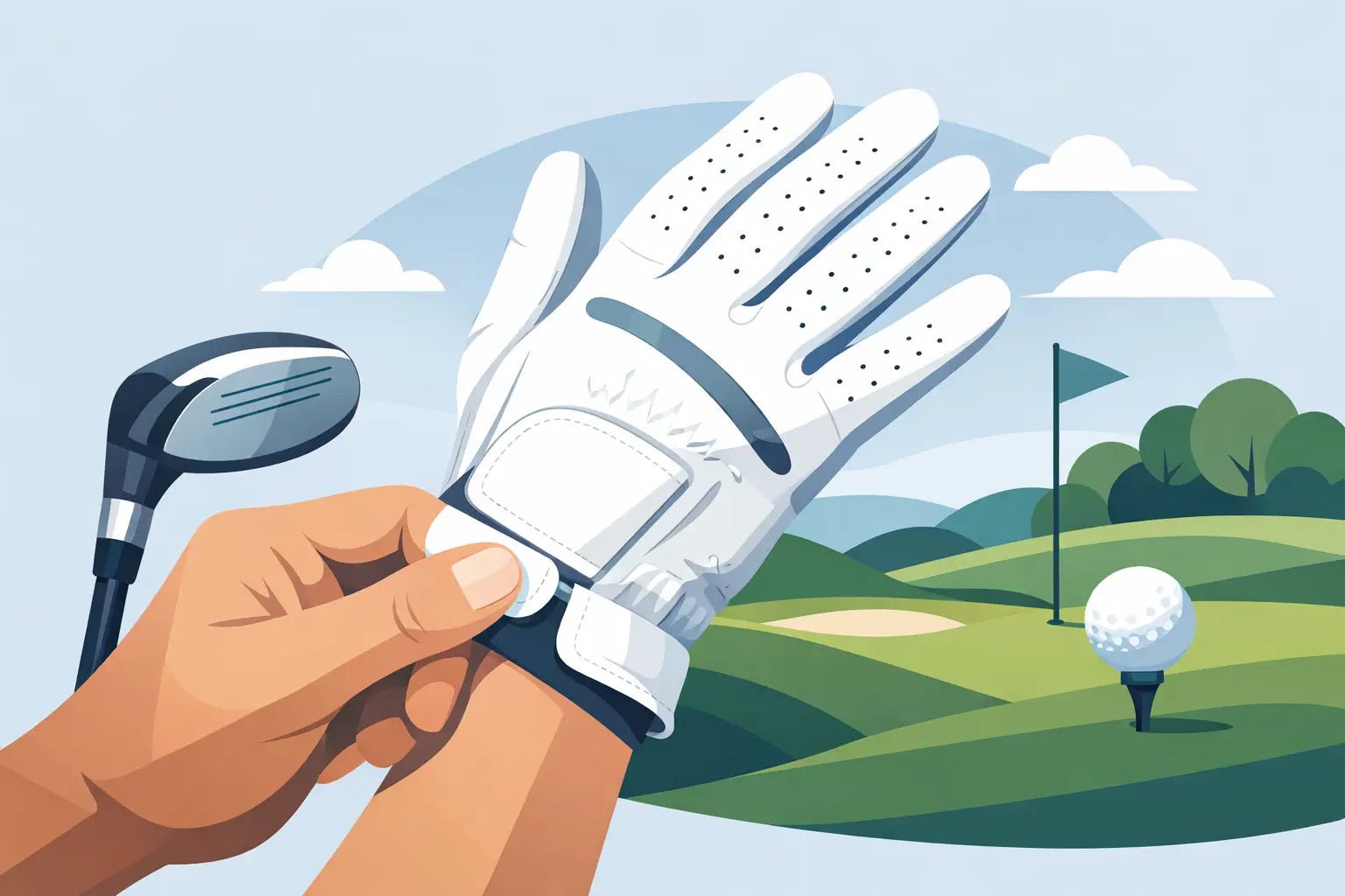 Guide til golfhandske pasform - GolfGodter ApS