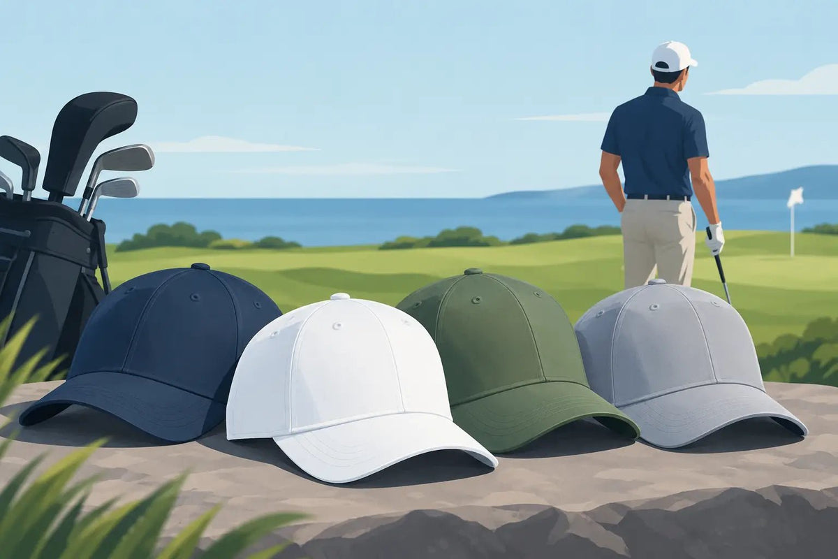 Guide til køb af golfkasket - vælg rigtigt - GolfGodter ApS