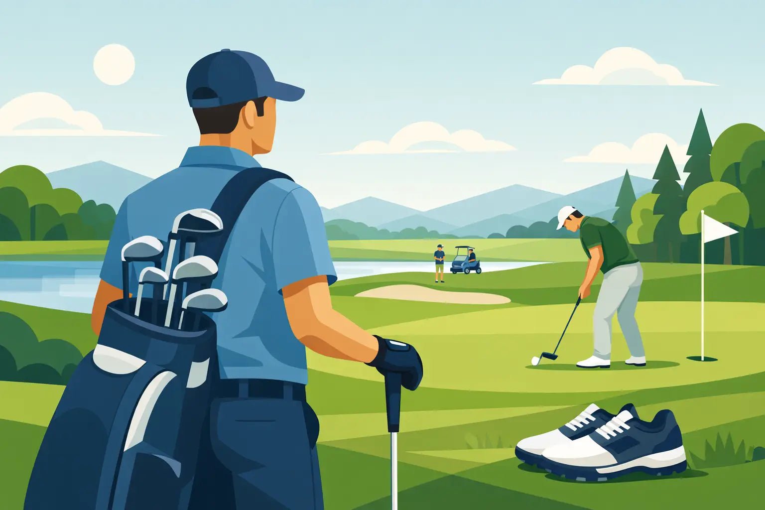 Holdbart golftøj til klubspillere - GolfGodter ApS