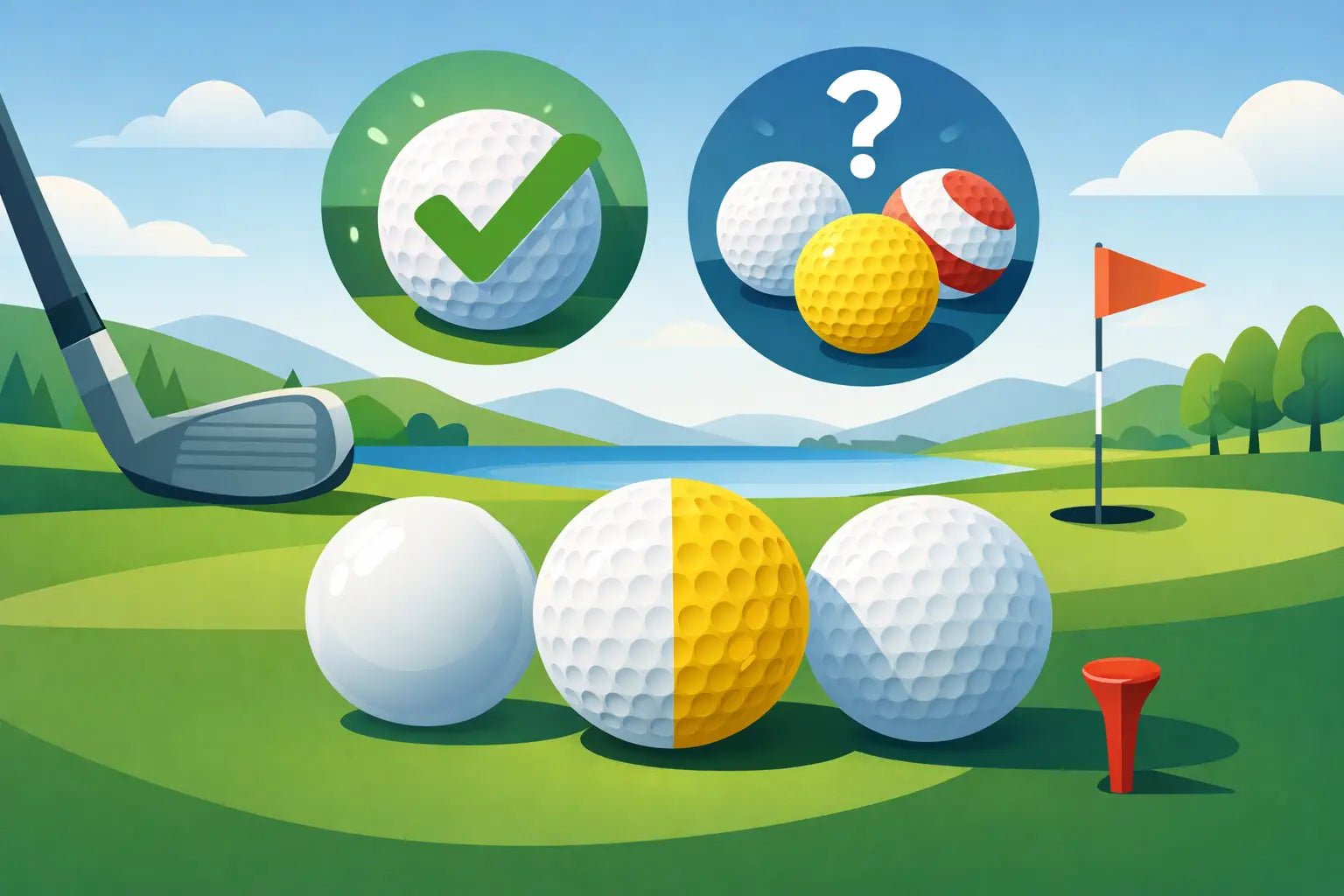 Hvilke golfbolde skal jeg vælge? - GolfGodter ApS