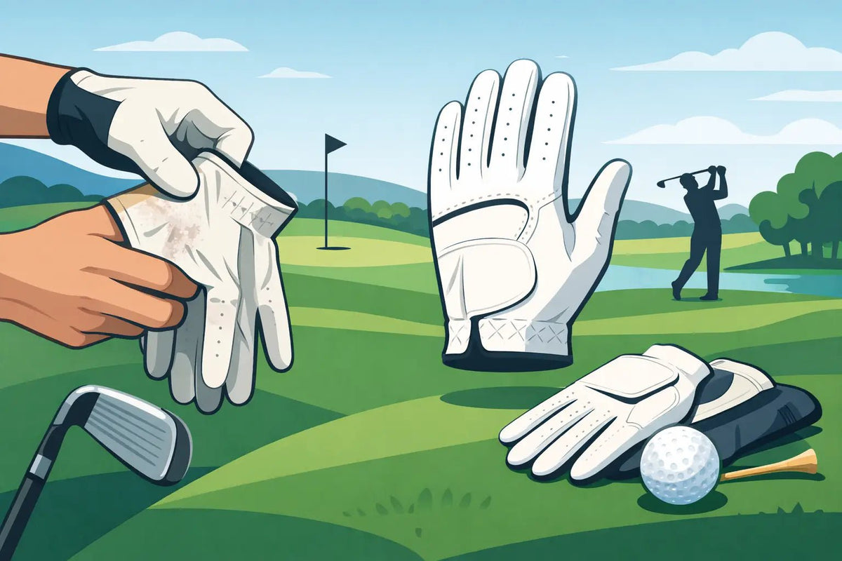 Hvor ofte bør man skifte golfhandske på banen? - GolfGodter ApS