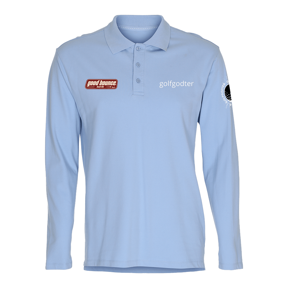 Good Bounce Long Sleeve Golf Polo - GolfGodter ApS